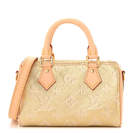 Monoglam Nano Speedy Beige | FASHIONPHILE (US)