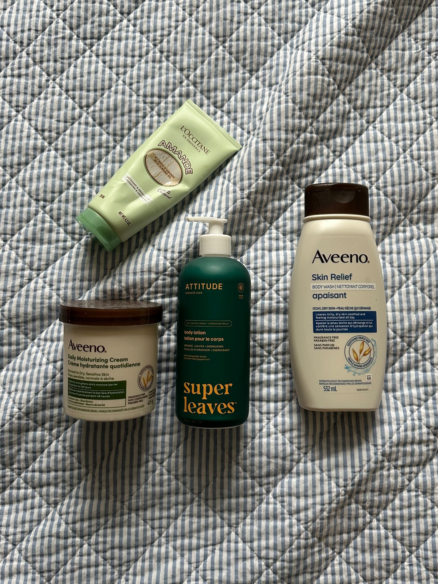 March Favourites : Body Care Edition 


clean products I have been loving for my skin! I wanted to make the switch to healthier & cleaner body care products and all of these products are rated 90+ if you follow the Yuka app 

the aveeno moisturizer is actually meant to be for the face but I have been loving it for my body. I also become easily obsessed with super leaves! their creams are so hydrating and not oily I am in love 

#LTKspring #LTKcanada #LTKbeauty