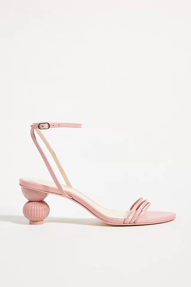 Guilhermina Sculptural Heeled Sandals | Anthropologie (US)
