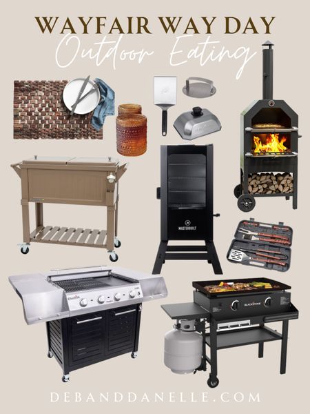 Outdoor grilling season is here! We have so many grills and will be eating outdoors all Summer long! If you need a new grill, smoker, pizza oven, flat top, or accessories, then the Wayfair Way Day sale event has everything you need! #LTKxWayDay

#LTKsalealert #LTKhome #LTKSeasonal