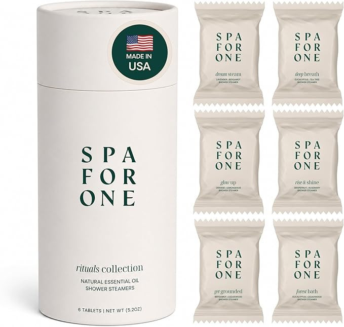 Shower Steamers Aromatherapy 6 Pack – Made in USA with Natural Essential Oils – Mother’s Da... | Amazon (US)