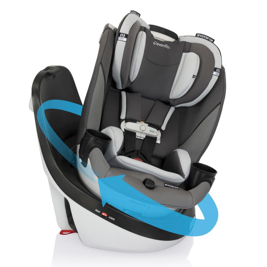Evenflo Revolve360 Slim 2-in-1 Rotational Car Seat with SensorSafe | Strolleria