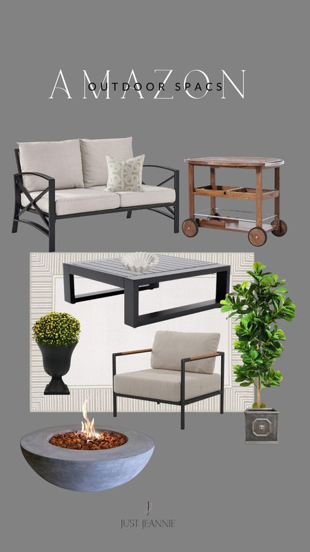 Transform any outdoor area into a haven. Featuring stylish patio furniture, cozy firepits, lush greenery, this selection offers everything you need to creat the perfect outdoor retreat. #justjeannie #outdoorliving #backyard

#LTKHome