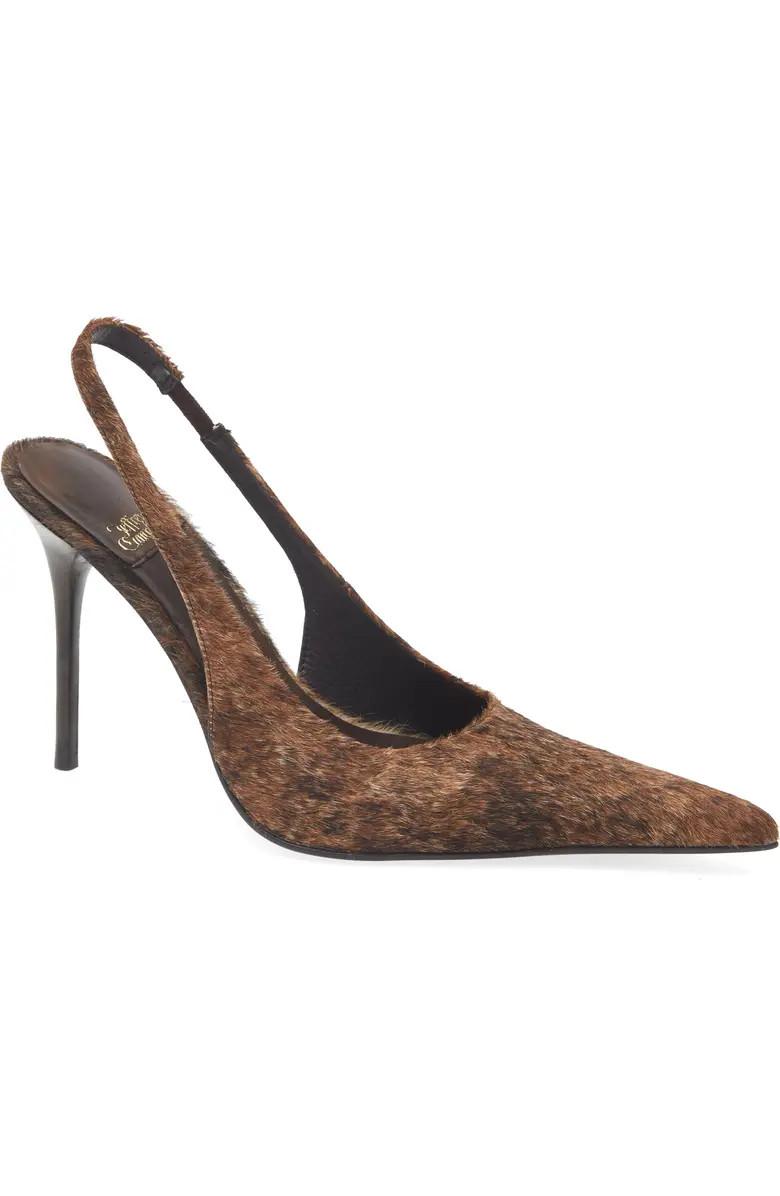 You Wish Genuine Calf Hair Pointed Toe Pump (Women) | Nordstrom