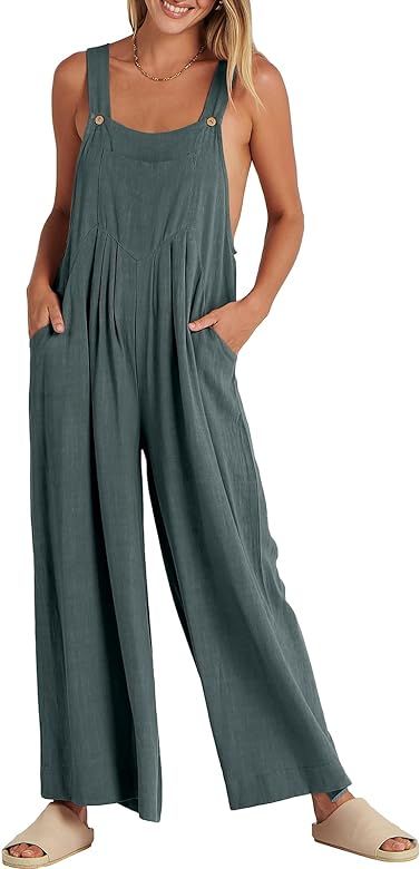 Womens Overalls Casual Jumpsuit | Amazon (US)