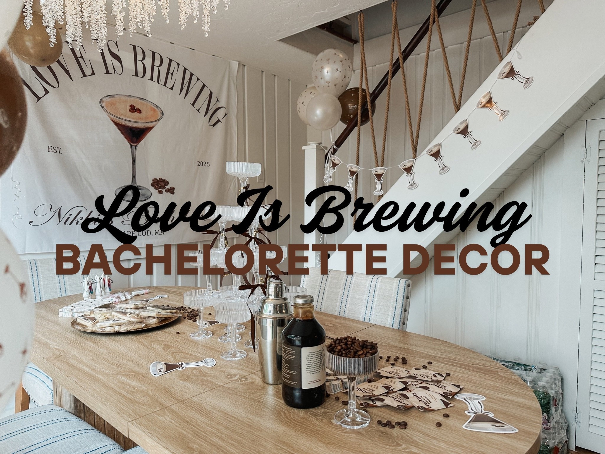 love is brewing bachelorette
coffee themed bachelorette party
espresso martini bachelorette theme
love is brewing party decor
bridal shower coffee theme
coffee bar bachelorette ideas
espresso bachelorette decorations
coffee lover bachelorette theme
coffee and champagne bachelorette
bachelorette party espresso martini tower

#LTKWedding #LTKParties