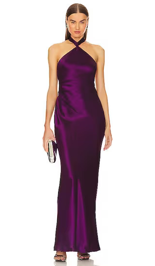 Ester Dress in Eggplant | Deep Purple Dress | Violet Dress | Fall Maxi Dress Fall Long Dress Fall | Revolve Clothing (Global)