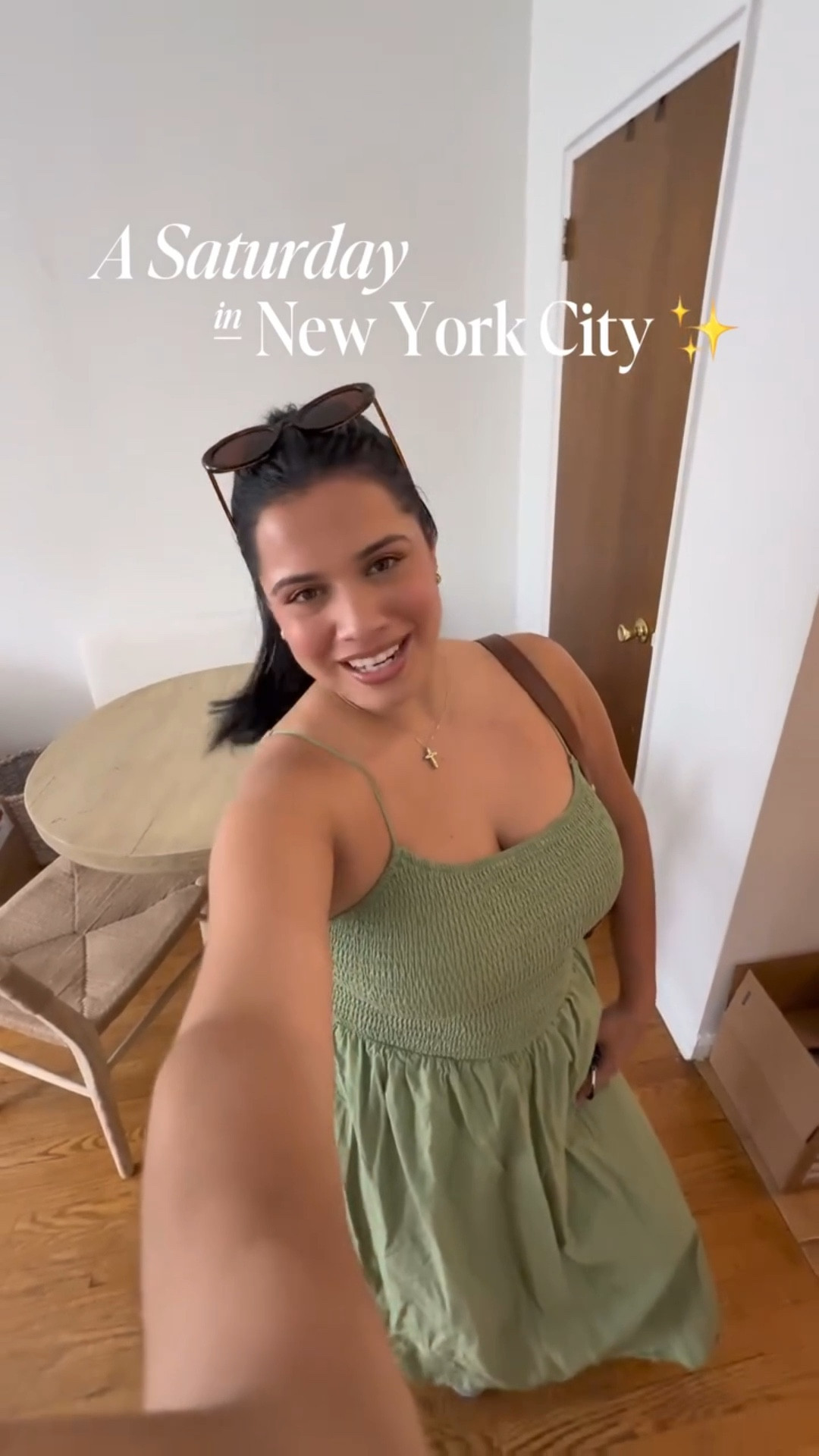 I love enjoying drinks and shopping with a friend! 🥂That frozen espresso martini we had from @canto_uws on the Upper West Side truly lived up to the hype. I checked out @nordstromnyc , and while they had some good deals, only one of my items was on sale. Luckily, I didn’t find anything else elsewhere, haha! I can’t believe I walked nearly 11 miles today, bringing my total for the week to 119,585 steps—that’s over 52 miles! 🤯 Hope everyone is having a fantastic weekend! ✨

Dress today is from @petalandpup 💚

#diml #shoppingvlog #nyclife #shoppinghaul #trending #fyp