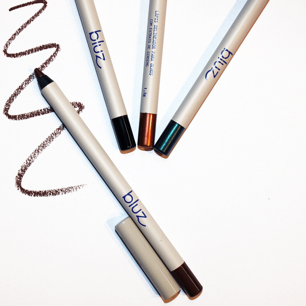 BLUZ LAPIS DELINEADOR DE OLHOS FLY 1,2G MARRON | Shopee (BR)