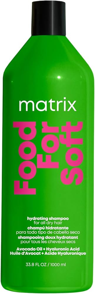 MATRIX Food For Soft Shampoo For Dry and Brittle Hair - Moisturizes and Hydrates, Softens and Smo... | Amazon (US)