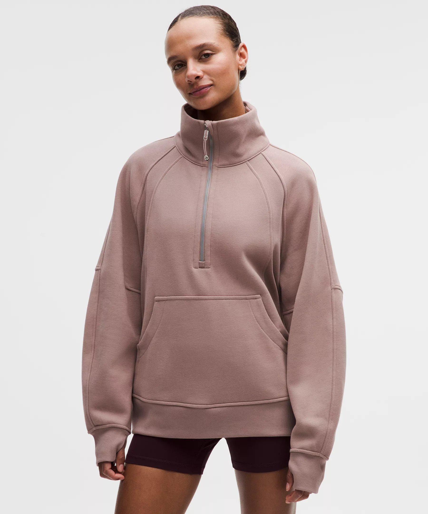Scuba Oversized Funnel-Neck Half Zip | Lululemon (US)