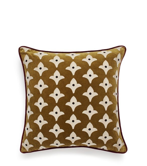 Iridos Pillow Cover - Seaweed | OKA US
