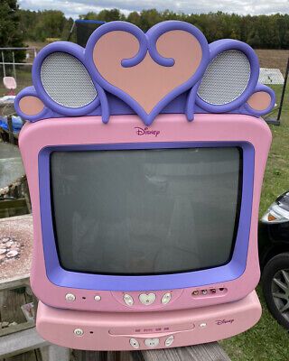 Disney Princess Tv DT1350-P -WORKS- With DVD Player  | eBay | eBay US
