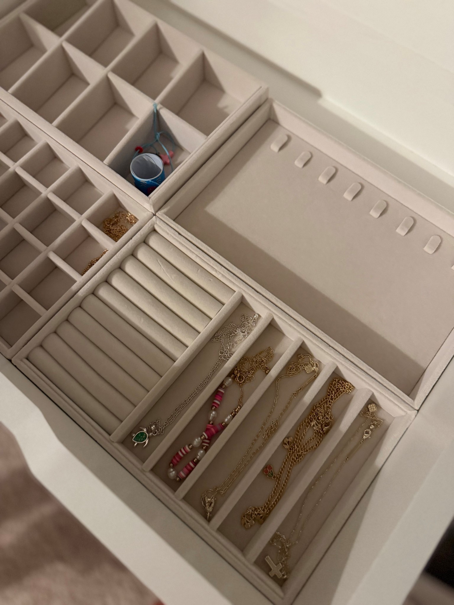 the nesting continues: jewelry organizers for drawer 💍

#LTKmomlife #LTKHome #LTKKids