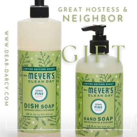 Great Hostess or neighbor gift🎁🎄

Under $10 and darling wrapped up in cello bags and a pretty ribbing and sprig🎄🎁

Meyers dish soap and hand soap🎄


#LTKHoliday #LTKGiftGuide #LTKSeasonal