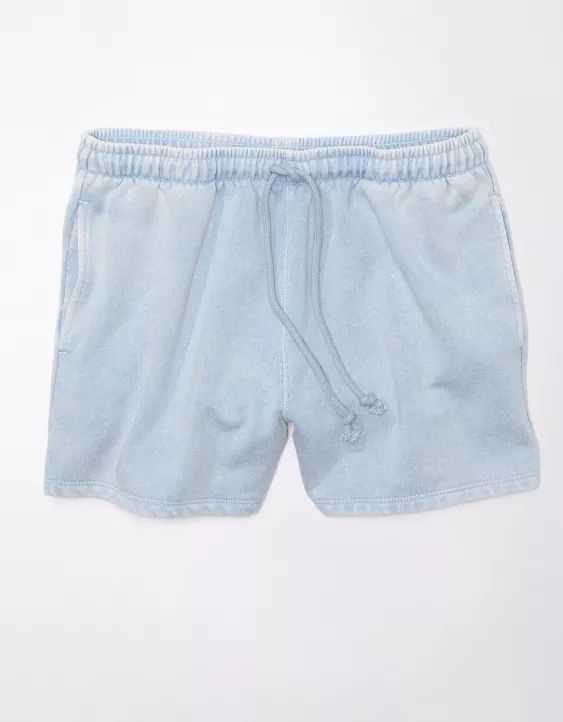 AE Fleece Baggy Sweat Short | American Eagle Outfitters (US & CA)