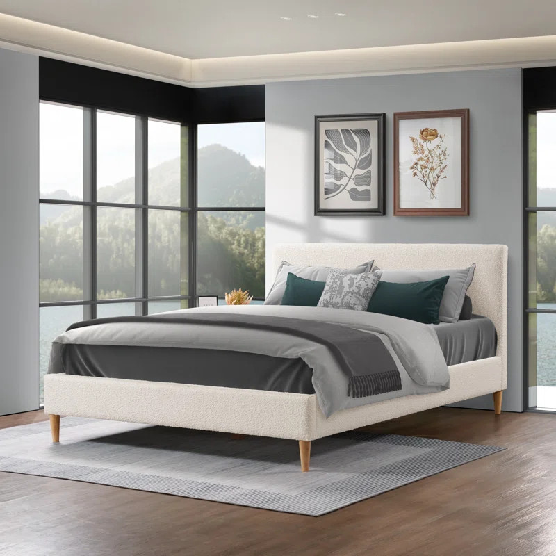 Nova Boucle Platform Bed | Wayfair North America