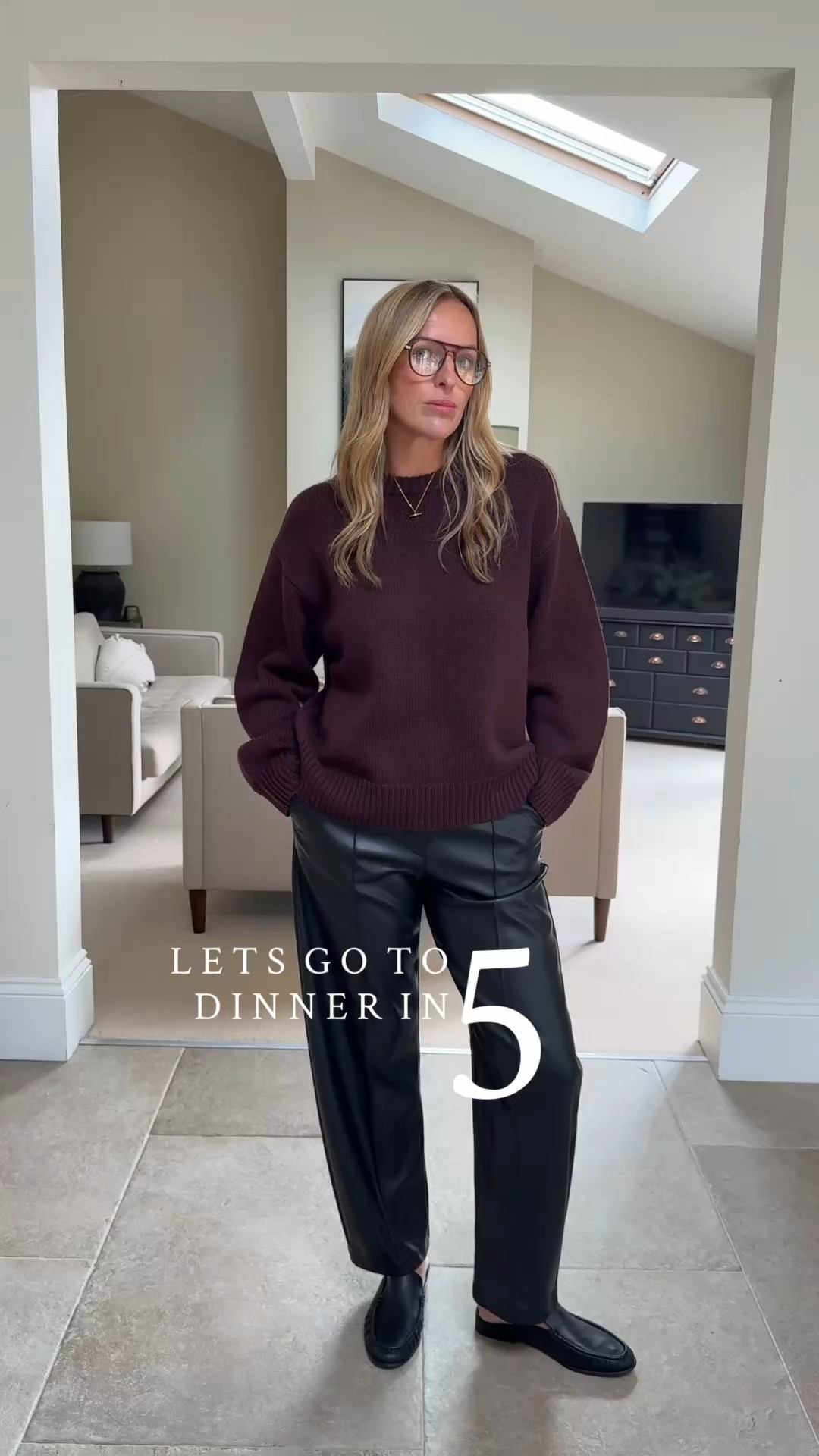 Sizes … 
Knit - medium a relaxed fit on U.K. 14 
Trousers - uk14 regular length. 
Coat - large , oversized fit on me

#LTKautumn #LTKdatenight #LTKworkwear