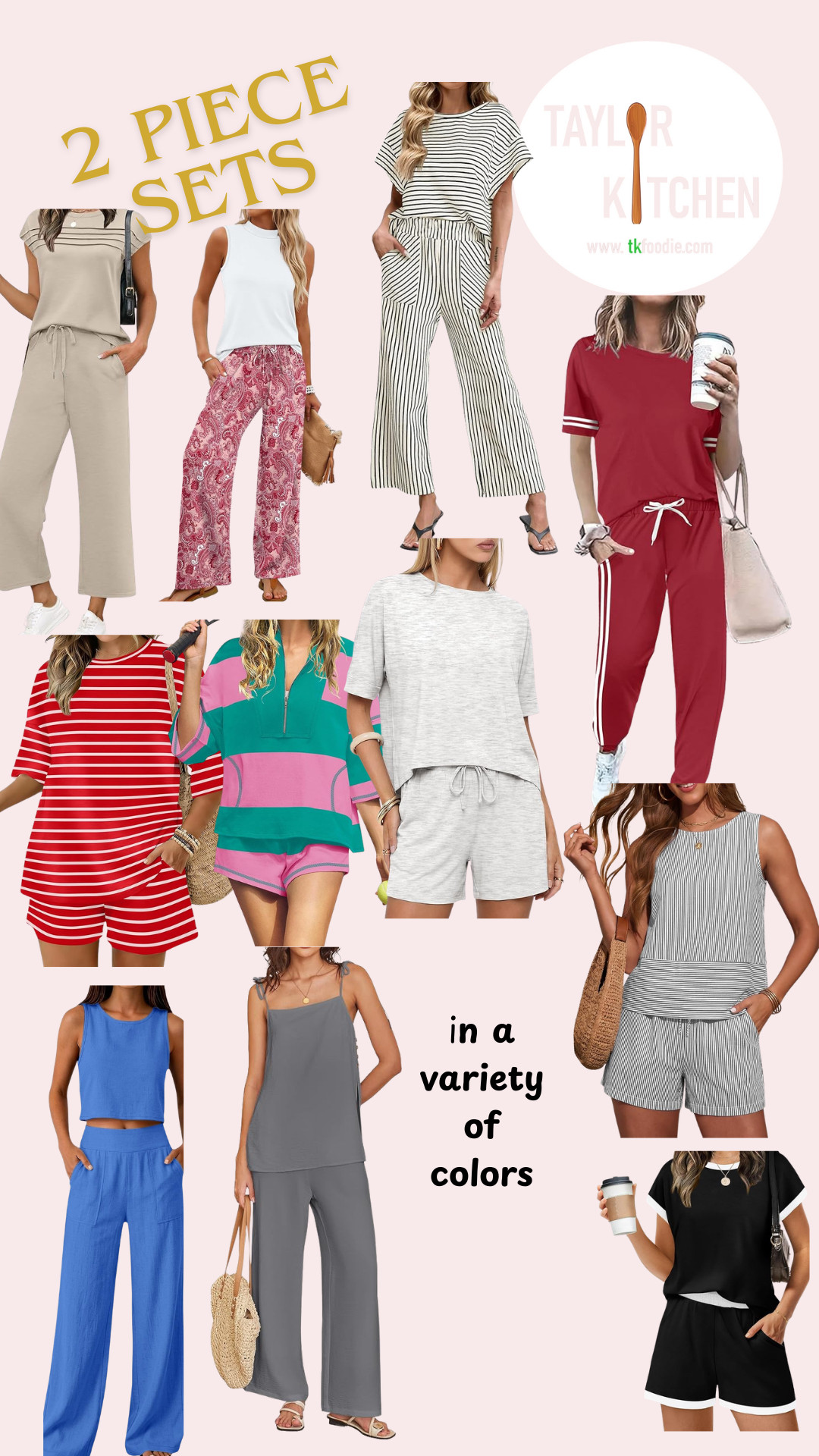 These adorable 2 piece sets are perfect for travel, errand running (while stlll looking chic) 😉 and are so super comfy & #budgetfriendly.
Check out my favorites here on my LTK🥰 

 #LTKOver40 #LTKTravel