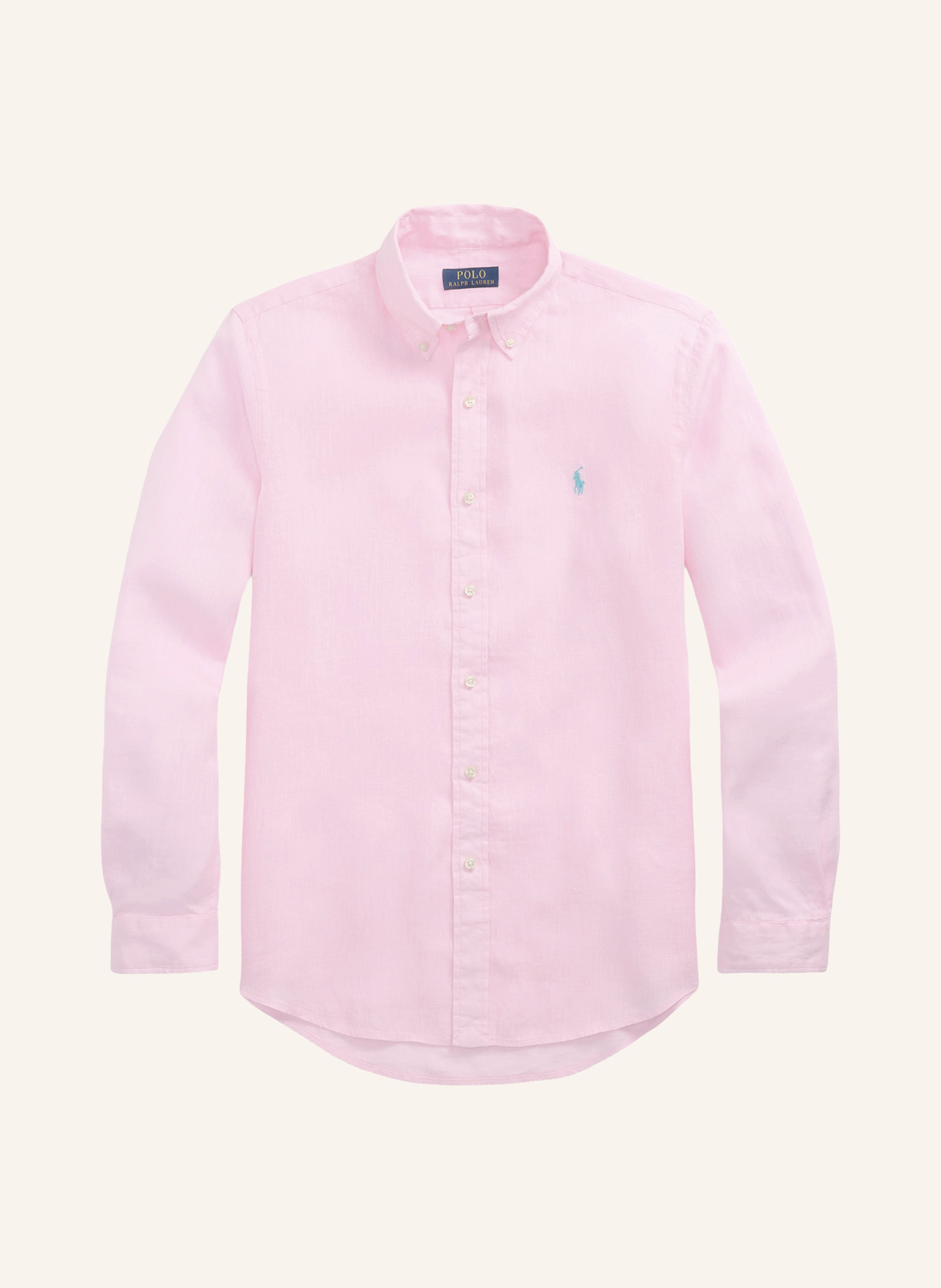 POLO RALPH LAUREN Leinenhemd Slim Fit in rosa | Breuninger (DACH)