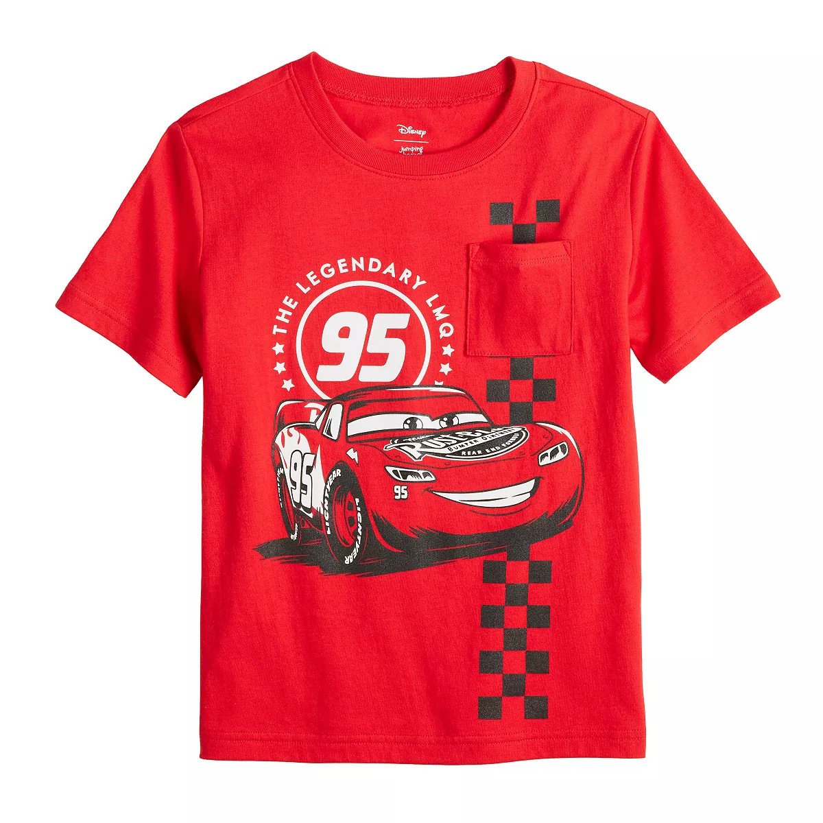 Disney/Pixar's Cars Boys 4-12 Lightning McQueen Pocket Graphic Tee by Jumping Beans® | Kohl's