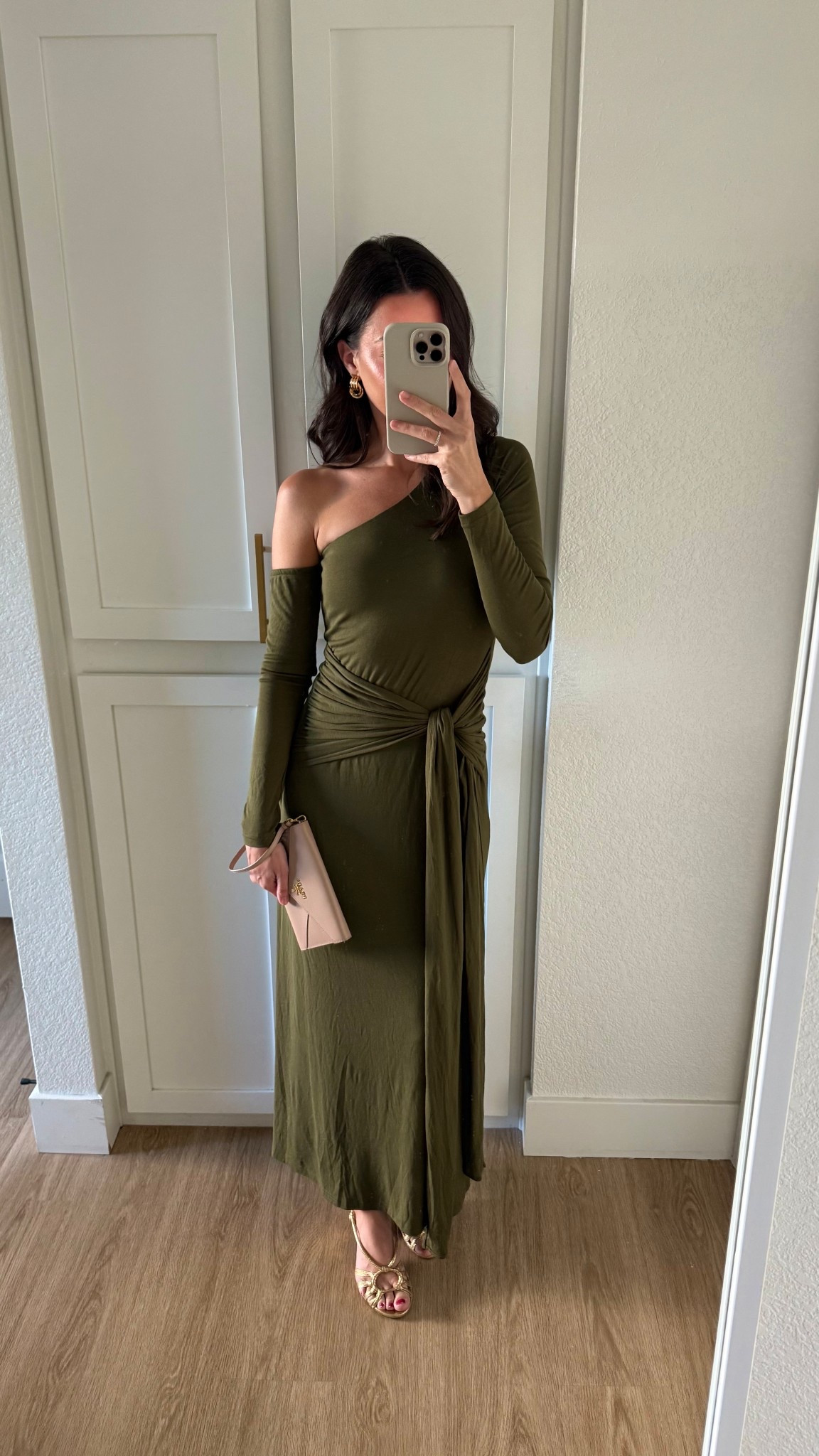 Valentine’s Day outfit! This dress is SO stretchy and comfortable- totally adjustable around the waist and is a great year-round dress for any occasion. I can see myself grabbing this for last minute date nights, bridal showers and baby showers! I’m 5’7” wearing a size XS. 

#LTKootd #LTKSeasonal #LTKValentine