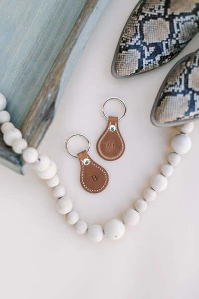 Simple Keychain // Initial | Michalke Made