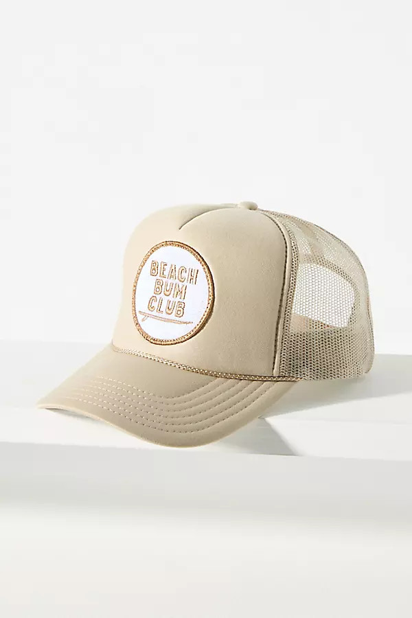 Friday Feelin Beach Bum Trucker Hat | Anthropologie (US)