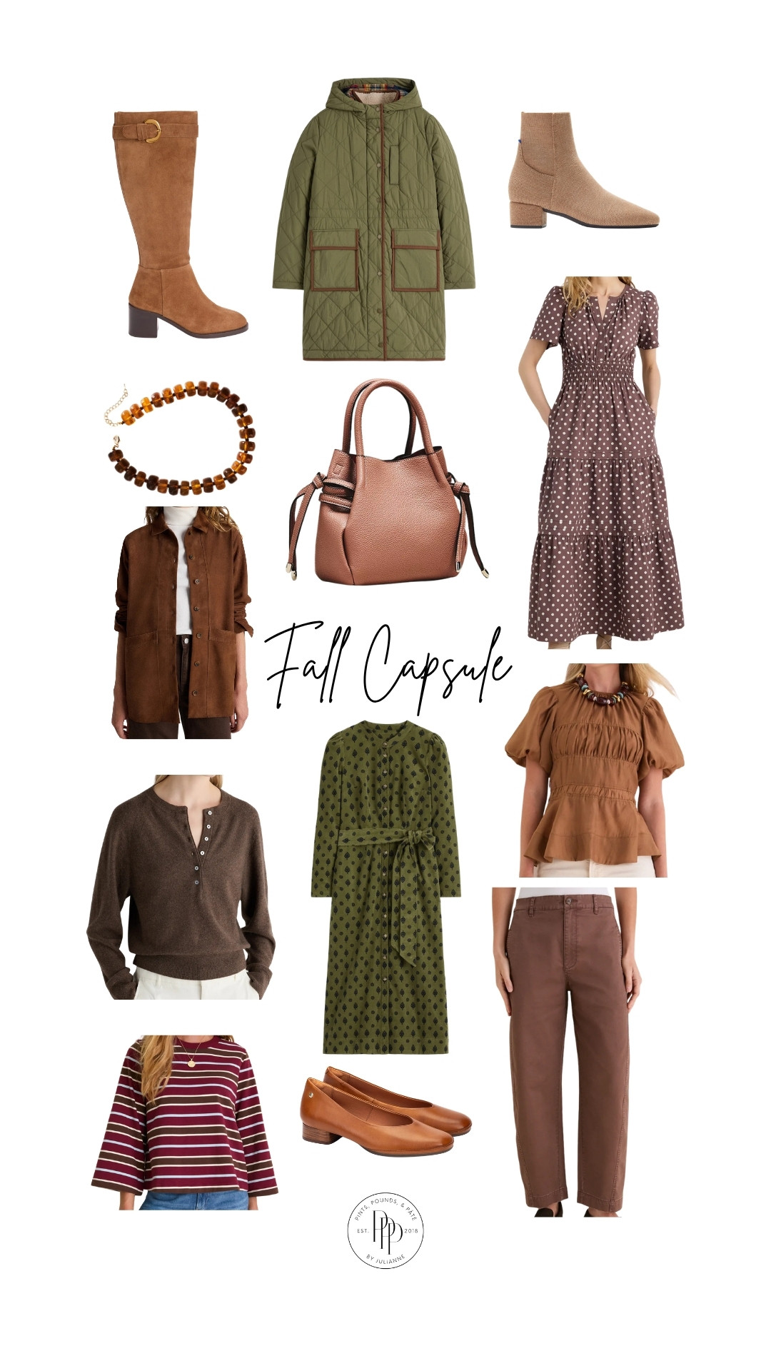Build your fall wardrobe with rich browns, deep greens and pieces you can mix and match all season!🍁🤎  

 #LTKootd #LTKSeasonal #LTKSaleAlert