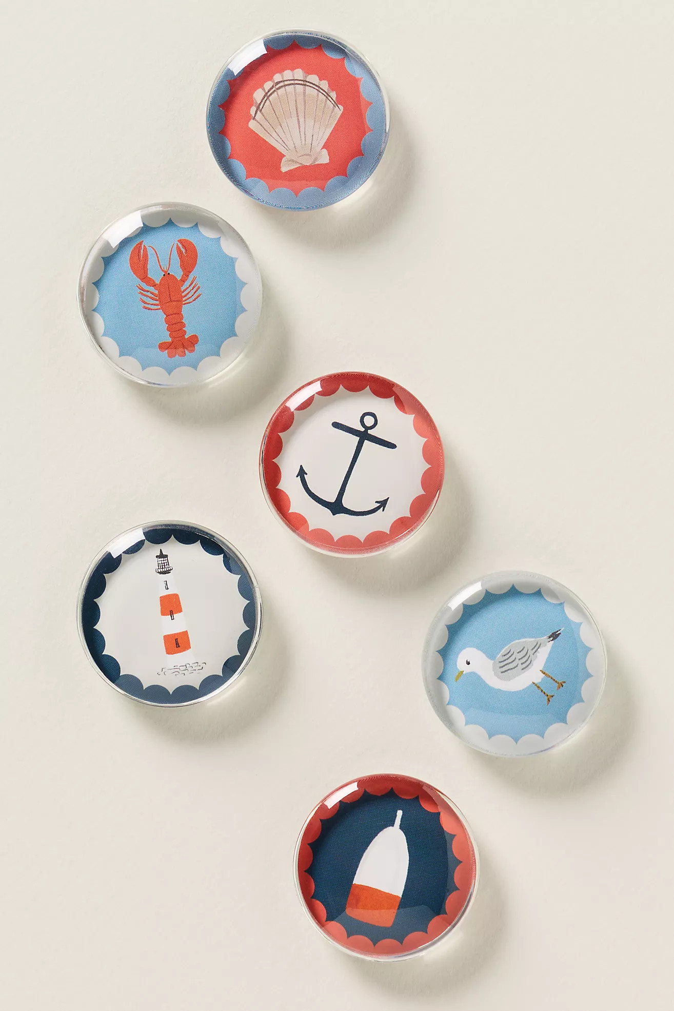 Rifle Paper Co. Seaside Magnet Set | Anthropologie (US)