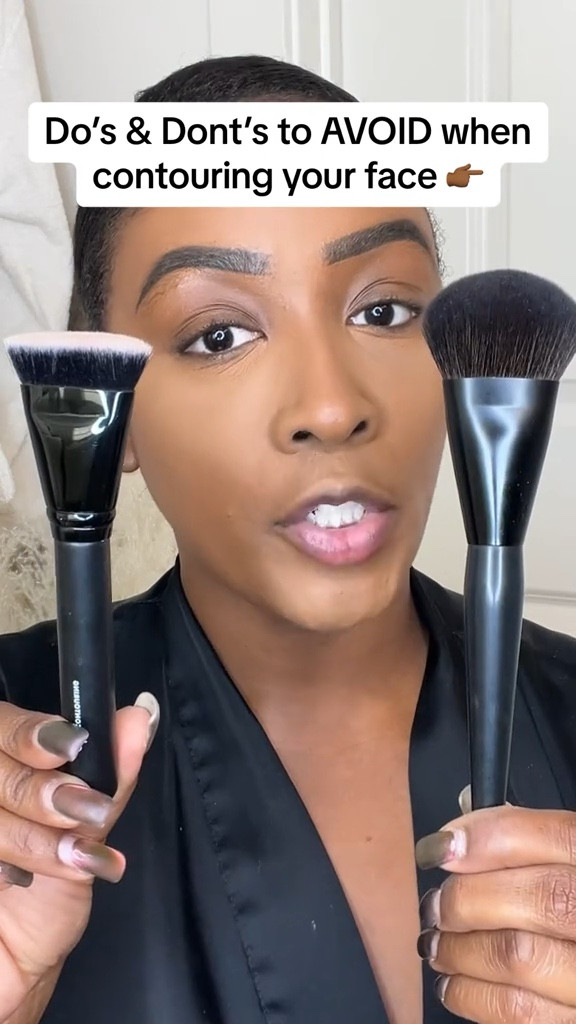 These are the BEST beginner friendly makeup brushes for contouring 👌🏾 

#LTKU #LTKbeauty #LTKVideo