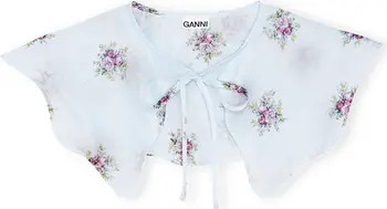 Wavy Floral Print Collar | Nordstrom