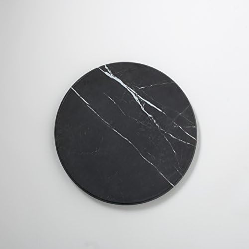 American Metalcraft MB14 Melamine Round Serving Board, Marble, Black, 14-Inch Diameter | Amazon (CA)