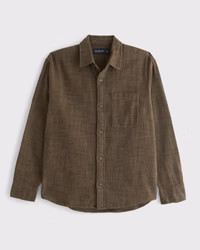 Men's Slub Flannel | Men's Tops | Abercrombie.com | Abercrombie & Fitch (US)