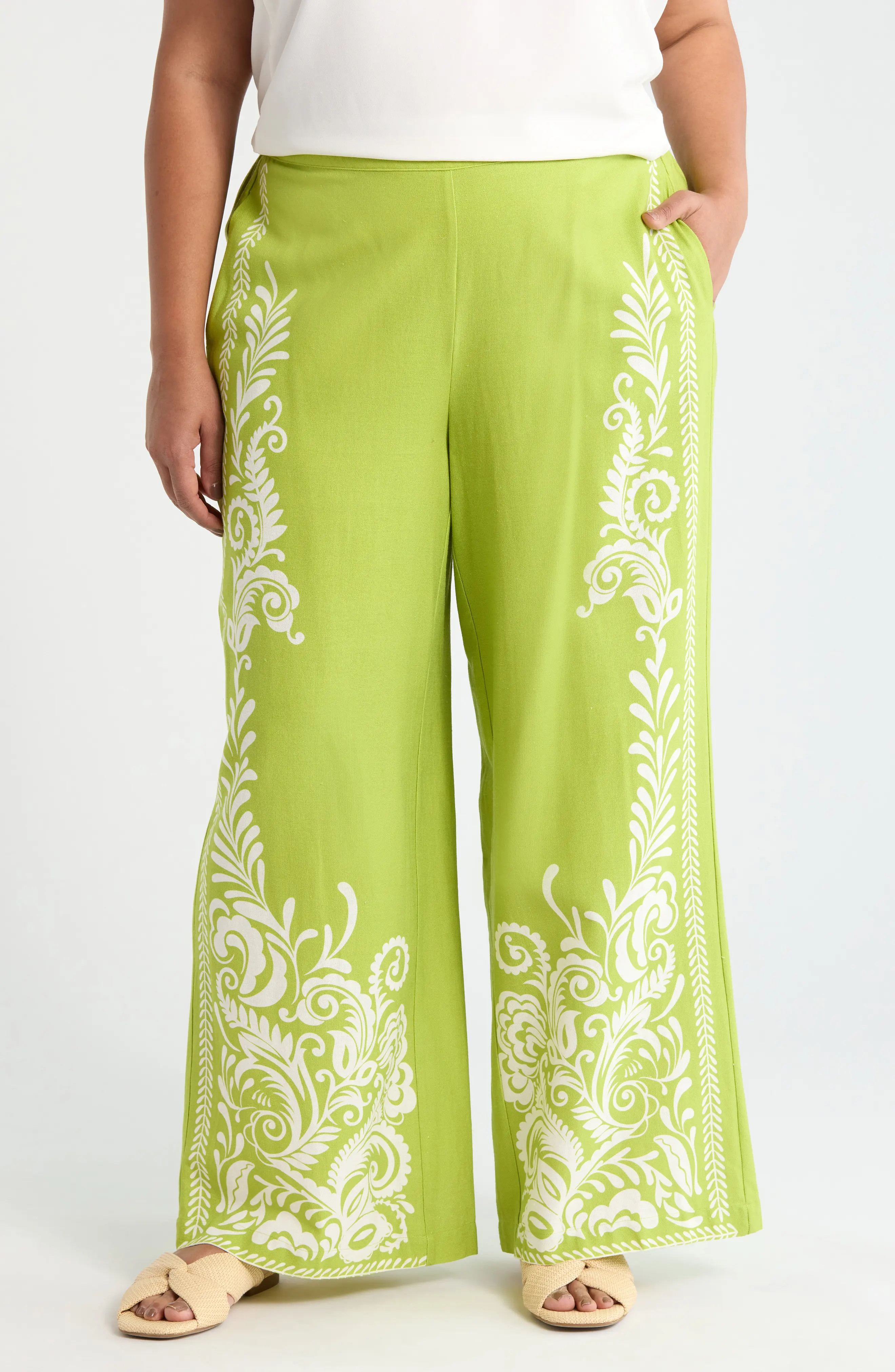 Valencia Pull-On Wide Leg Pants (Women) | Nordstromrack | Nordstrom Rack