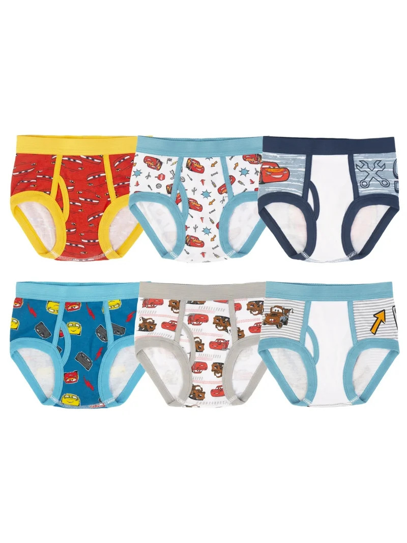 Character Toddler Boy Briefs, 6- Pack, Sizes 2T-4T | Walmart (US)