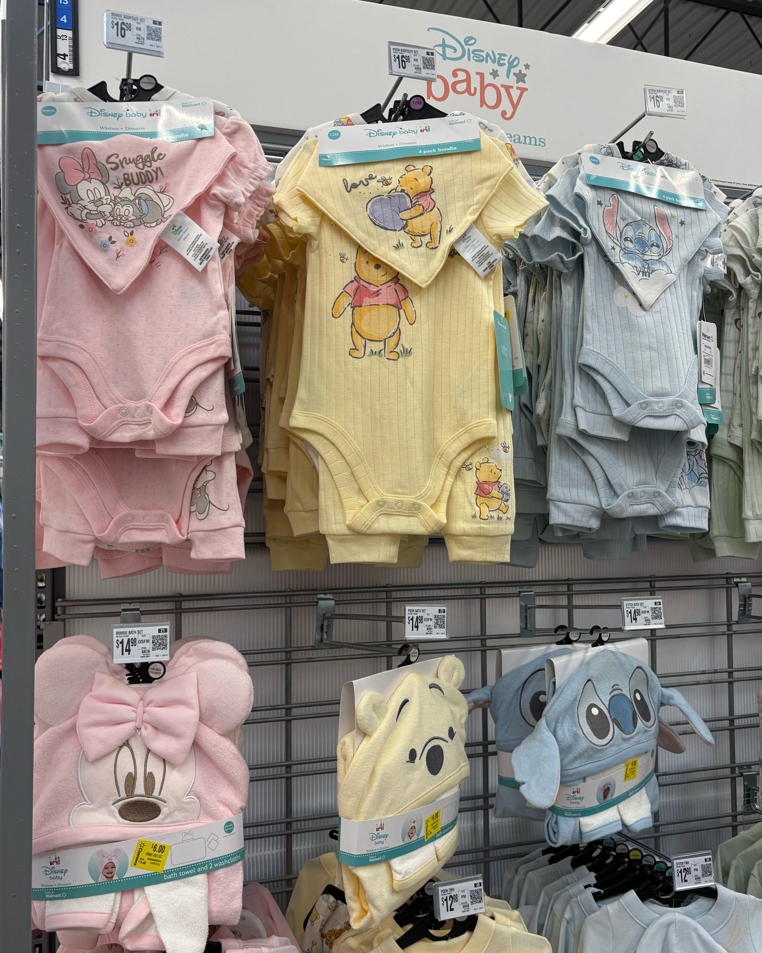 ✨ Disney baby finds for just $9?! These would make the sweetest little baby shower gift!

I spotted these adorable Disney Baby Wishes and Dreams 4-Piece Character Layette Gift Sets at Walmart, with several character options including Stitch, Winnie the Pooh, Bambi, and Minnie Mouse. 💙💛💚💗

With cute character designs and colors ranging from blue, green, yellow, and pink, these little baby sets are such an easy way to stock up on newborn essentials or put together an affordable baby shower gift.

Whether you’re shopping for a newborn baby, baby girl, baby boy, Disney-loving family, or expecting mom, these Disney baby clothes are definitely worth checking out.

👶 Newborn-12 months
✨ 4-piece layette gift set
💙 Stitch
🍯 Winnie the Pooh
🦌 Bambi
🎀 Minnie Mouse
🎁 Great baby shower gift idea

#LTKKids #LTKBaby #LTKmomlife