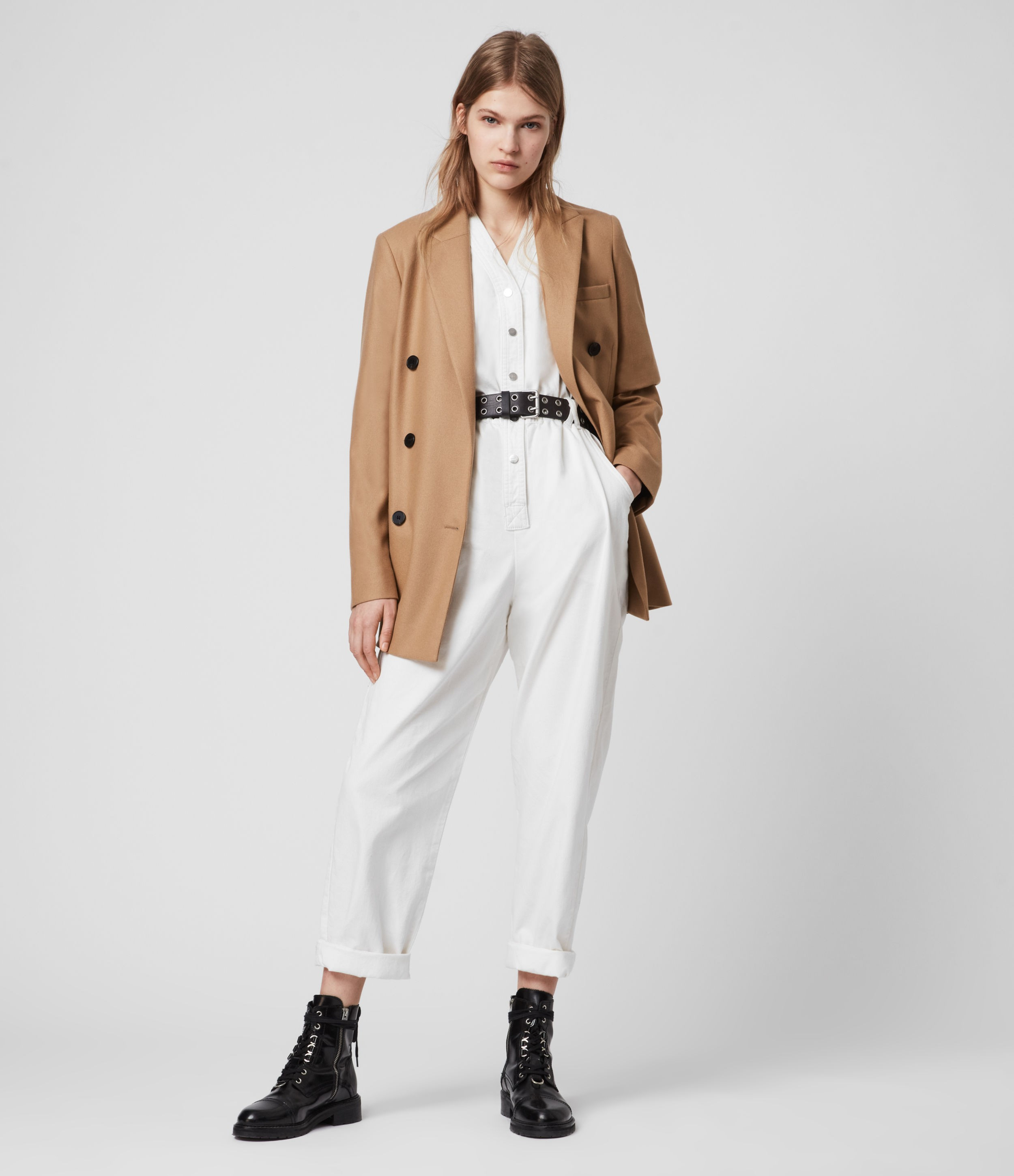 AllSaints Astrid Cashmere Blend Blazer | AllSaints US