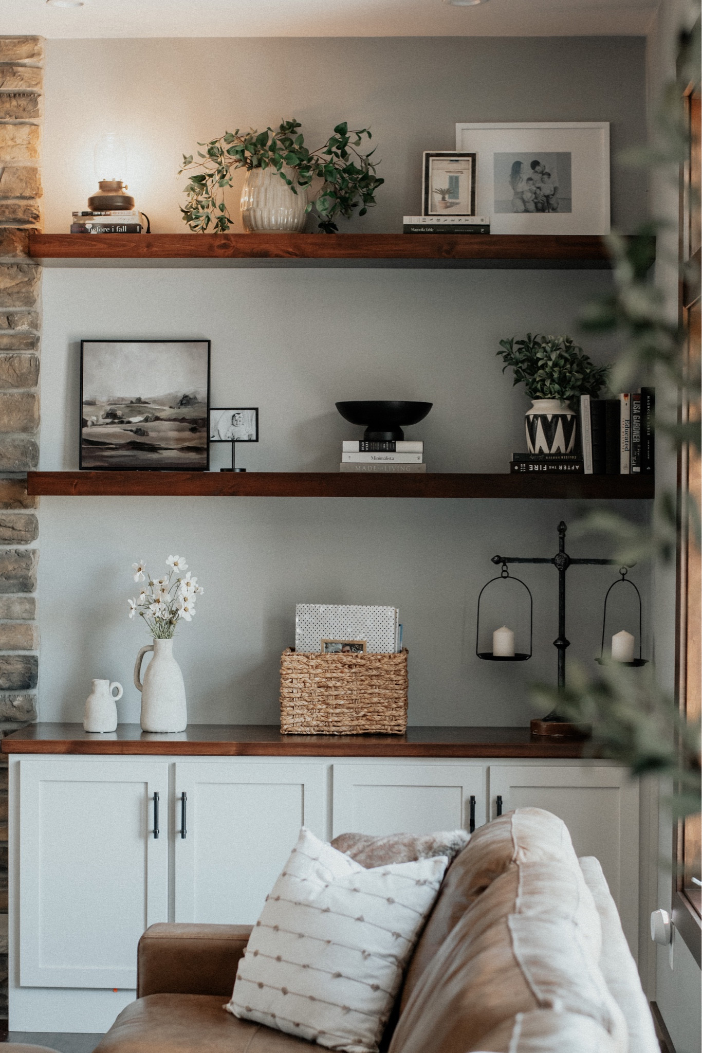 updated our shelf decor🪄 

#LTKhome