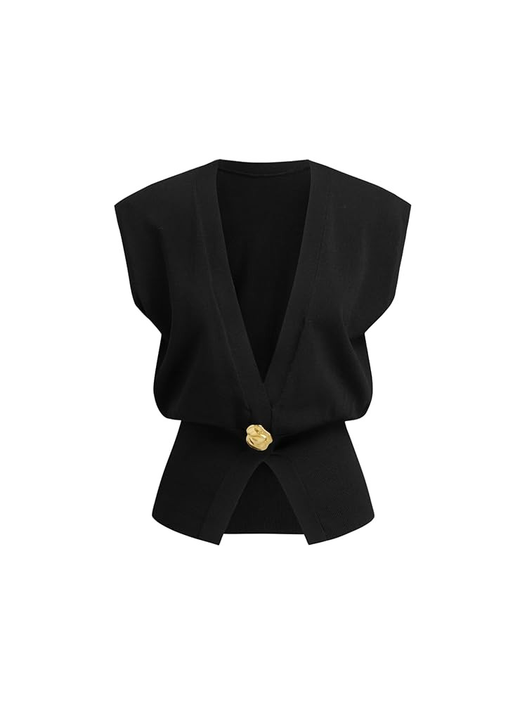 CIDER Womens Sweater Vest Deep V Neck Sleeveless Lightweight Vest Tank Tops Business Casual Trend... | Amazon (US)