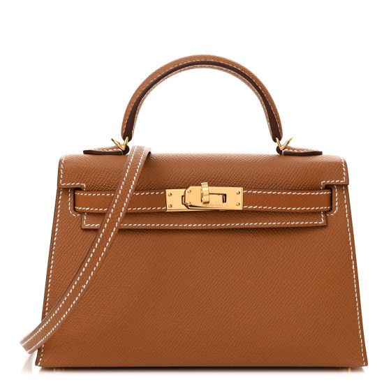 Epsom Mini Kelly Sellier 20 Gold | FASHIONPHILE (US)