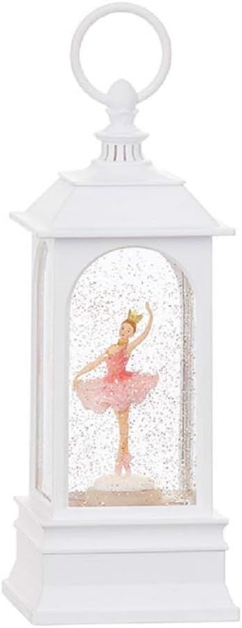 Raz 4040515 Dancing Ballerina Musical Lighted Water Lantern, 9.25 inches, White | Amazon (US)