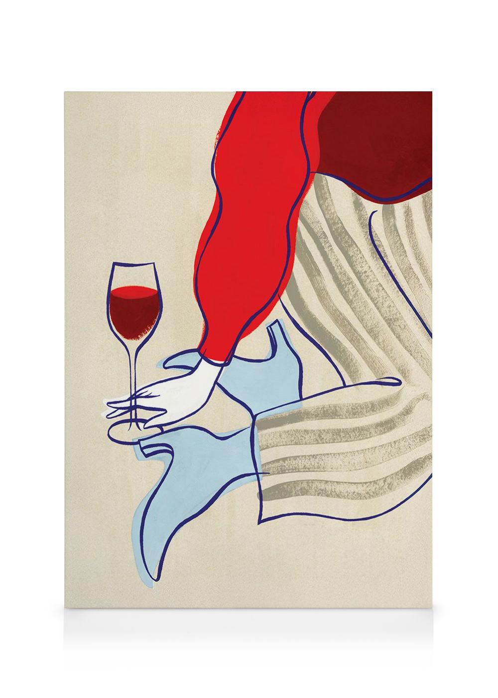 Sittin' and Sippin' Canvas print | Desenio