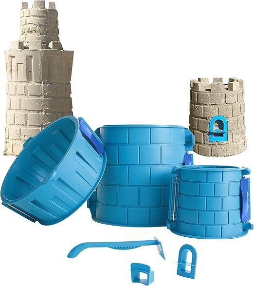 Create A Castle Sandcastle Kit - 6 Piece Premium Sand Castle Toys for Beach - Kids to Adults - Pe... | Amazon (US)