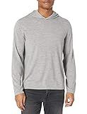 Vince Men's Pullover Hoodie, Heather Grey, Large | Amazon (US)