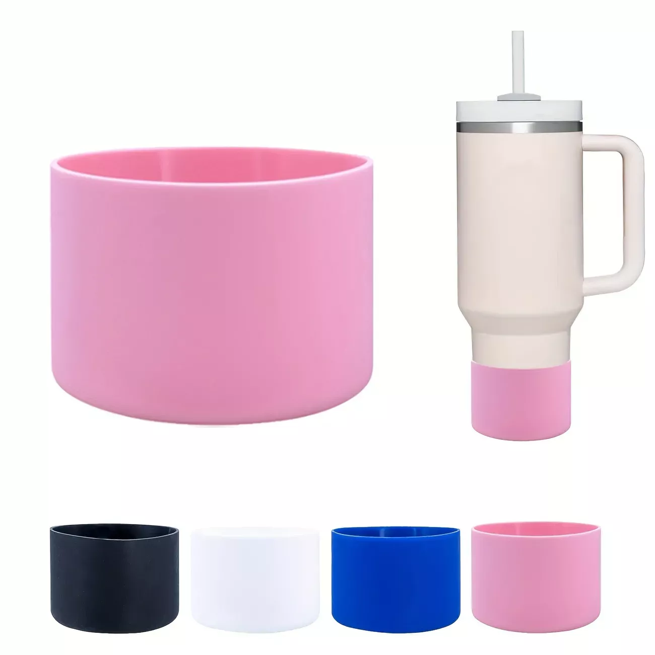 Silicone Spill Proof Stopper Tumbler Accessories Compatible - Temu