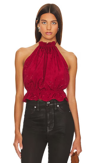 Tularosa Vera Top in Red. | Revolve Clothing (Global)
