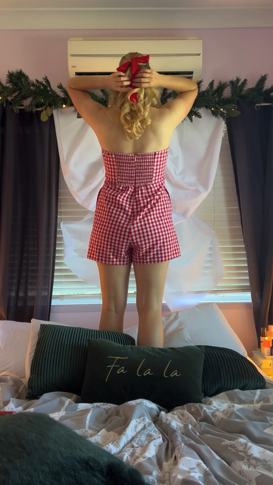 Bow Summer Christmas outfit. The cutest playsuit for Christmas Day 

#LTKSeasonal #LTKaustralia #LTKHoliday