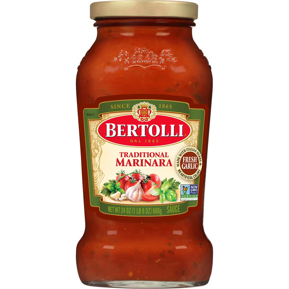 Bertolli Traditional Marinara, Italian Herbs & Garlic Pasta Sauce - 24oz | Target