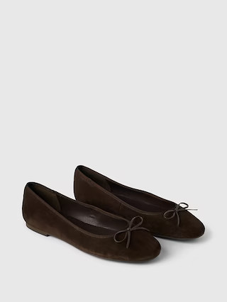 Suede Ballet Flats | Gap (US)